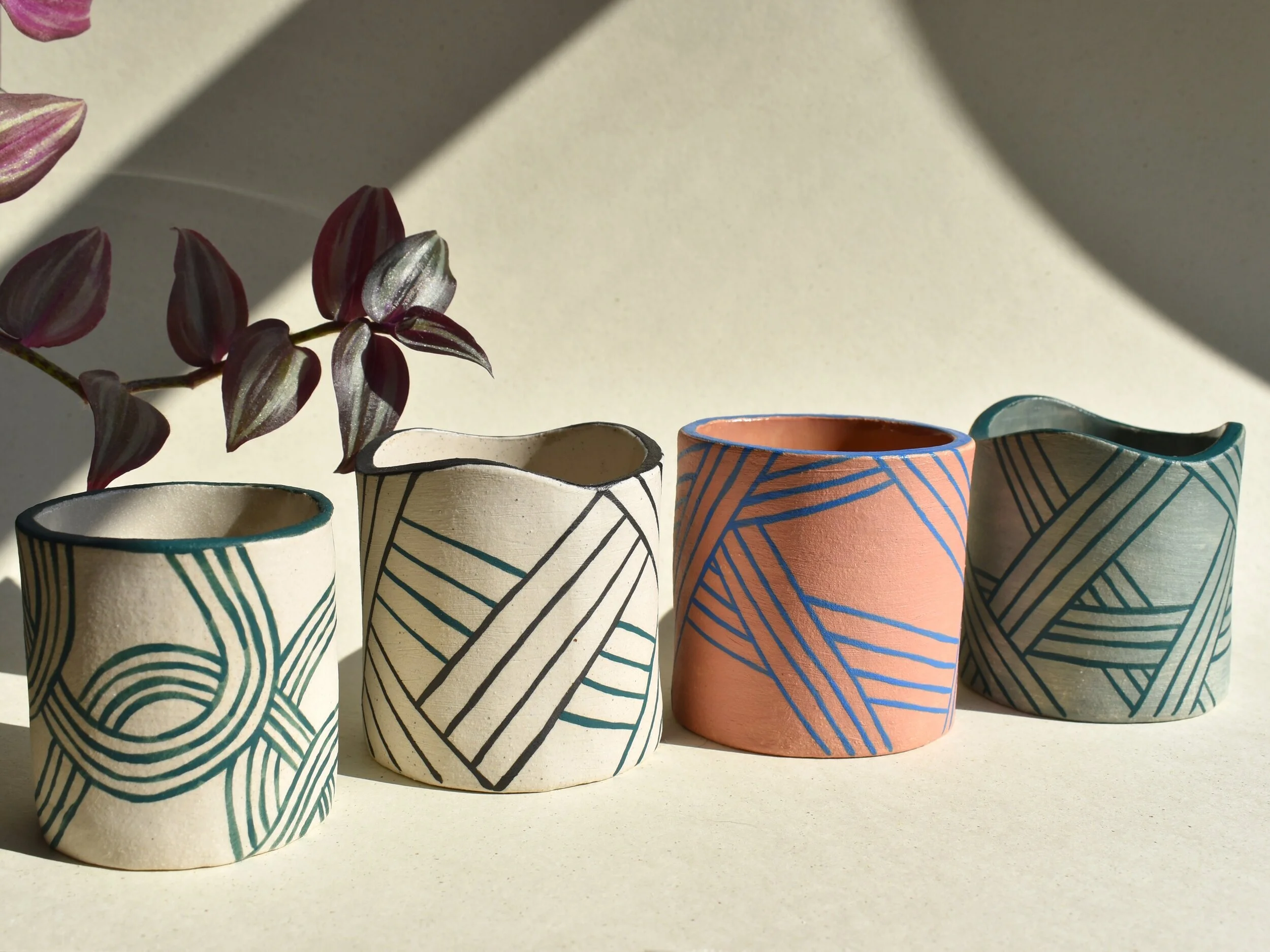 Image of Pottery planters