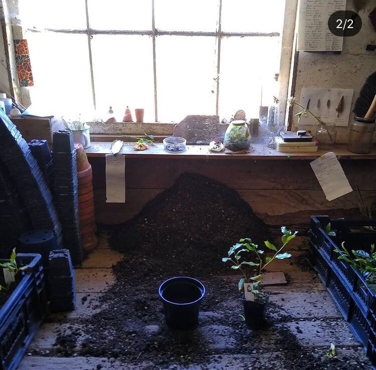 Sophie's workbench at Great Dixter