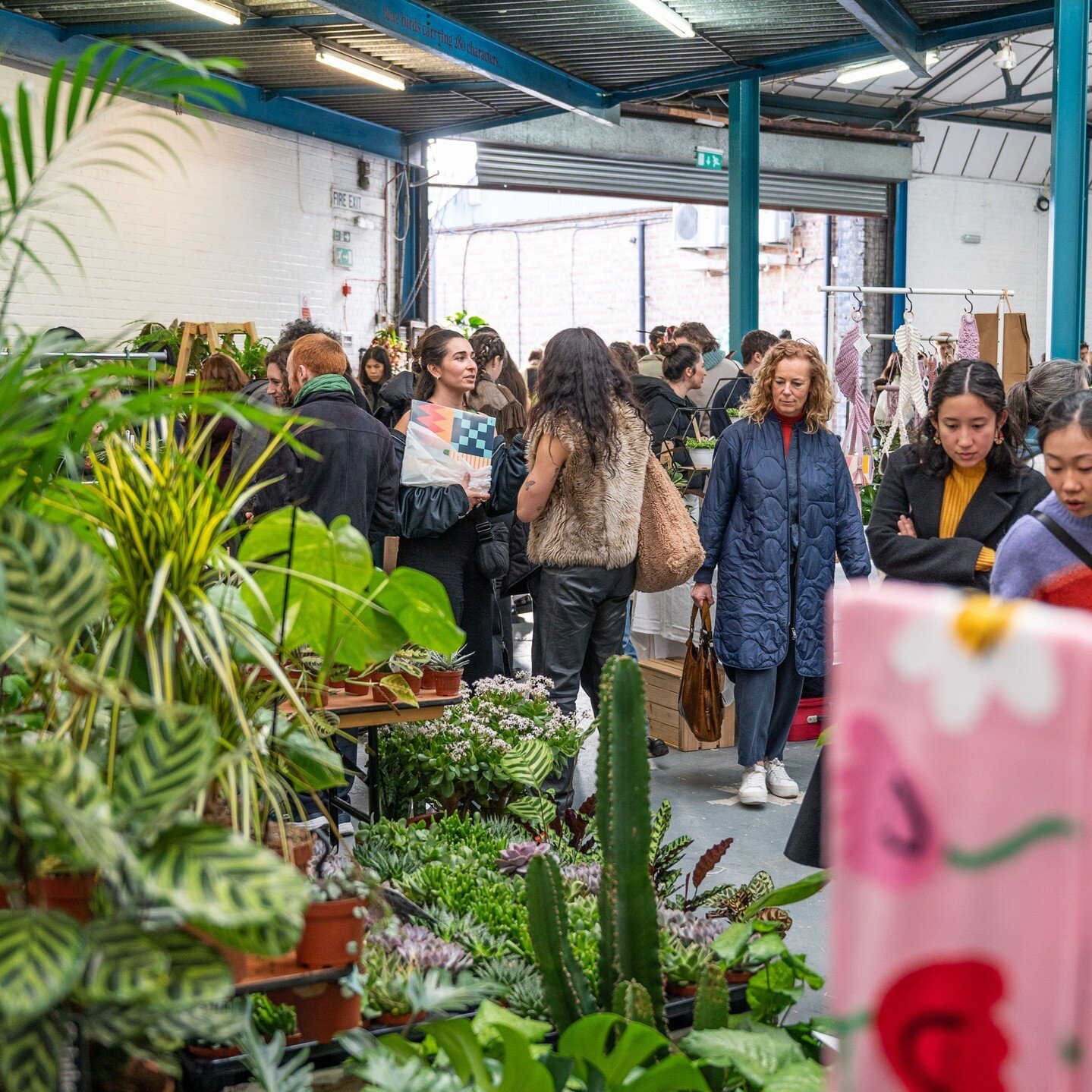 We loved collaborating with @independentceramicsmarket earlier this year for Grown &amp; Thrown where our stallholders brought the plants and flowers for you to pair with the wonderful ceramic pots and vases. ⁠
The brilliant @independentceramicsmarke