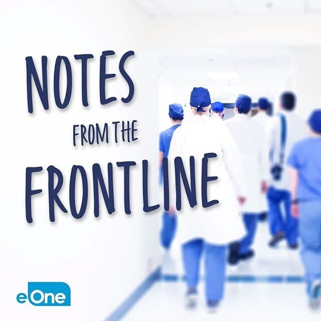 The latest episode of NOTES FROM THE FRONTLINE is up, and is hosted by yours truly.

Notes from the Frontline is brought to you by Entertainment One with the support of Global TV, the cast of the TV show Nurses, and ICF Films.
Subscribe to Apple Podc