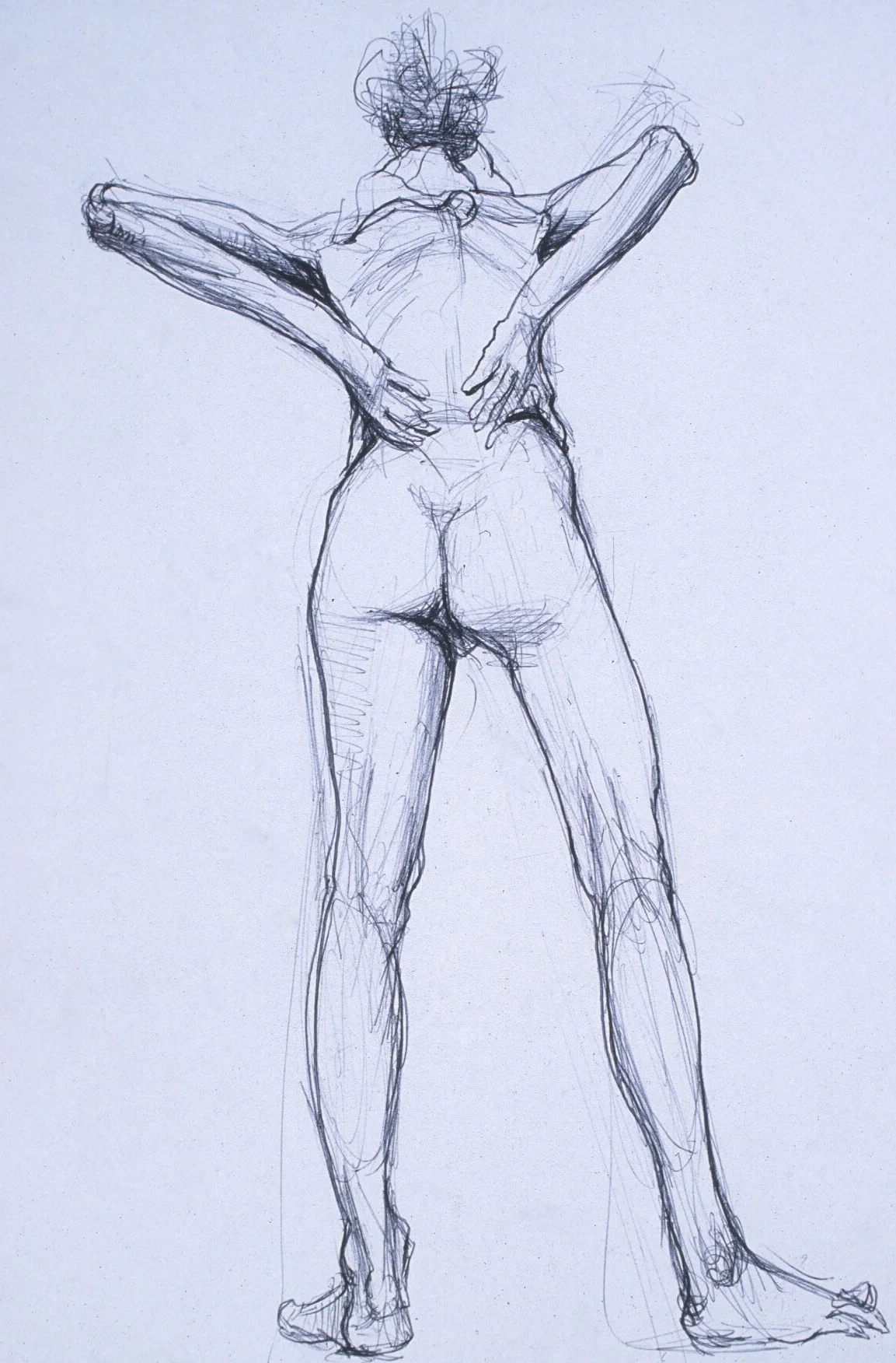 Lou Ann Burkhardt Matylda , 2000 Pen and ink on paper 13” x 16” framed