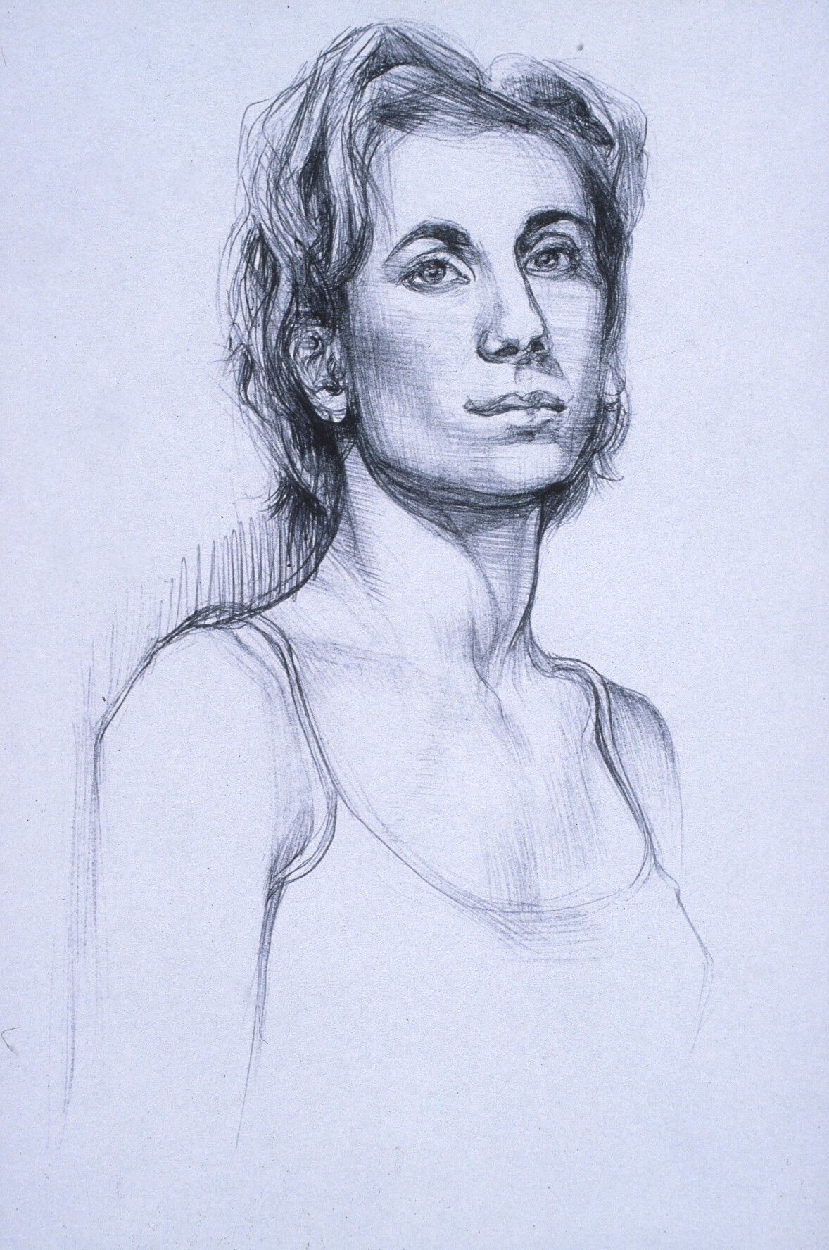 Lou Ann Burkhardt Nadine , 1999 Pen and ink on paper 13” x 16” framed