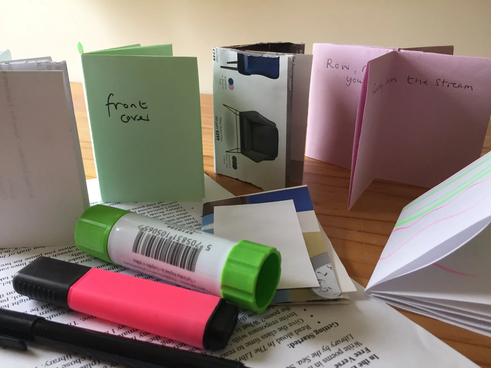 Make an Origami Book From Recycled Paper