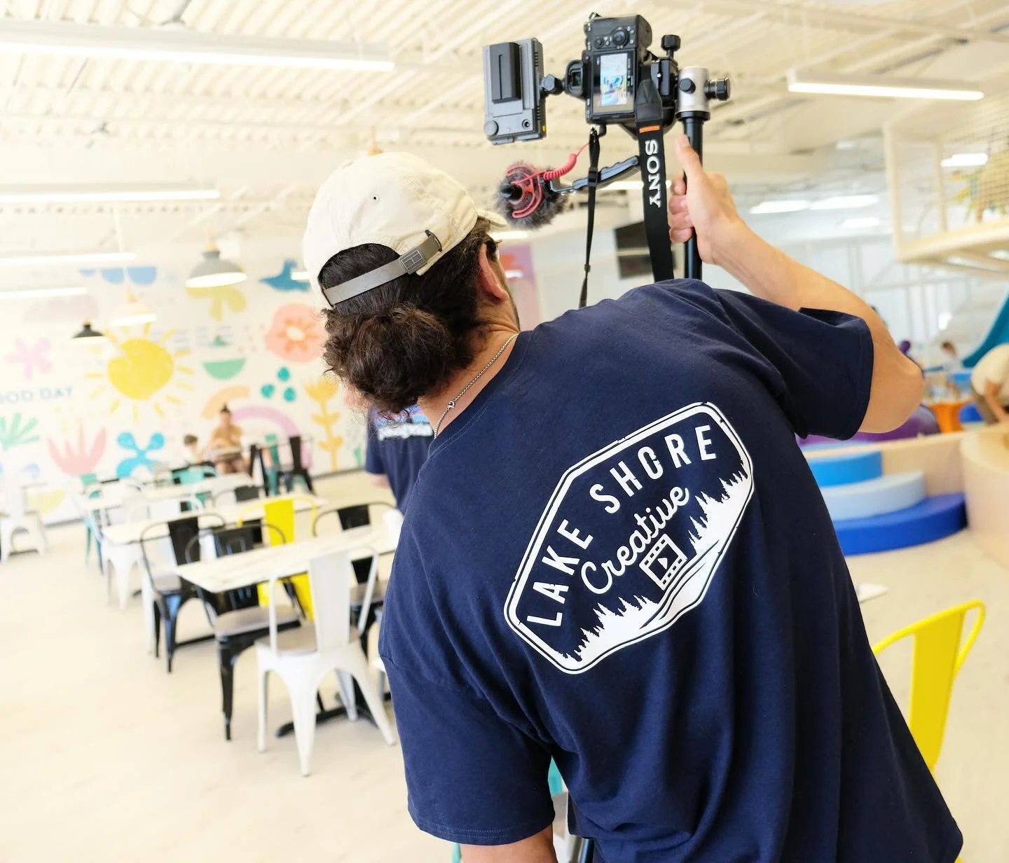 we 💙 our clients! have you heard of @huckleberryplay ? we&rsquo;ve been with them since their opening day last year and love working as their marketing team! 🤳
.
.
.
.
(nj marketing, marketing firm, social media marketing, social media expert, nj s