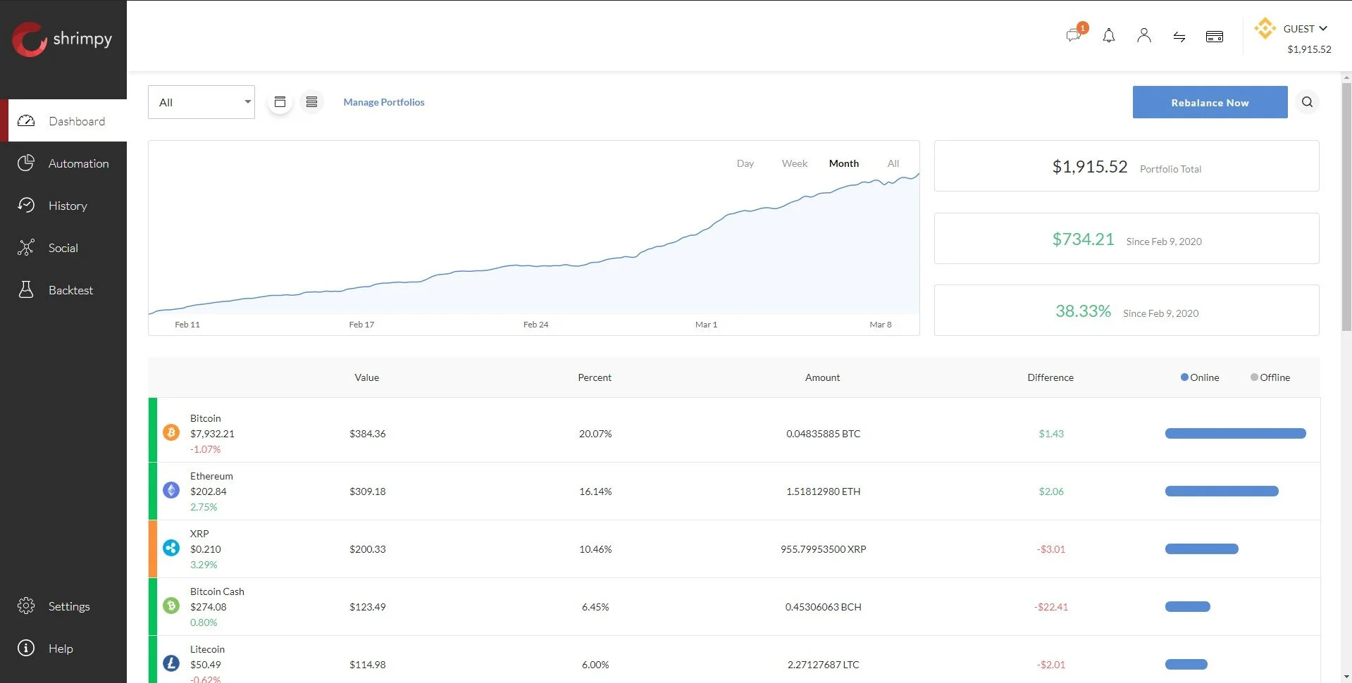 Multi-Portfolios: Segmenting Cryptocurrency Exchange Funds [Feature Release]