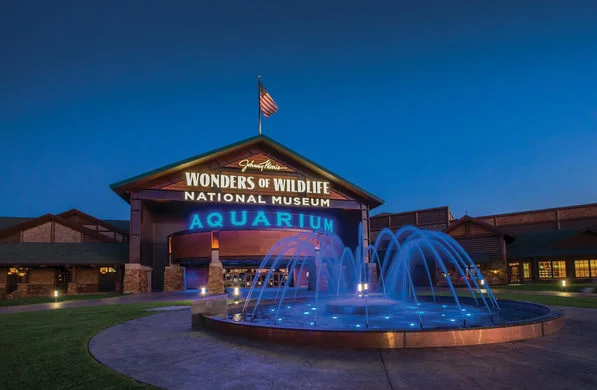 WONDERS OF WILDLIFE AQUARIUM - SPRINGFIELD, MO Johnny Morris’ personal passion for conservation has positioned Wonders of Wildlife with an opportunity like no other attraction before it to have a positive national impact on wildlife and conservation. By partnering with leading conservation organizations, Johnny Morris will establish one of the most valuable and respected conservation and education. Wonders of Wildlife celebrates people who hunt, fish, and act as stewards of the land and water. In a world increasingly disconnected from the great outdoors, it’s more important than ever for people of all ages.