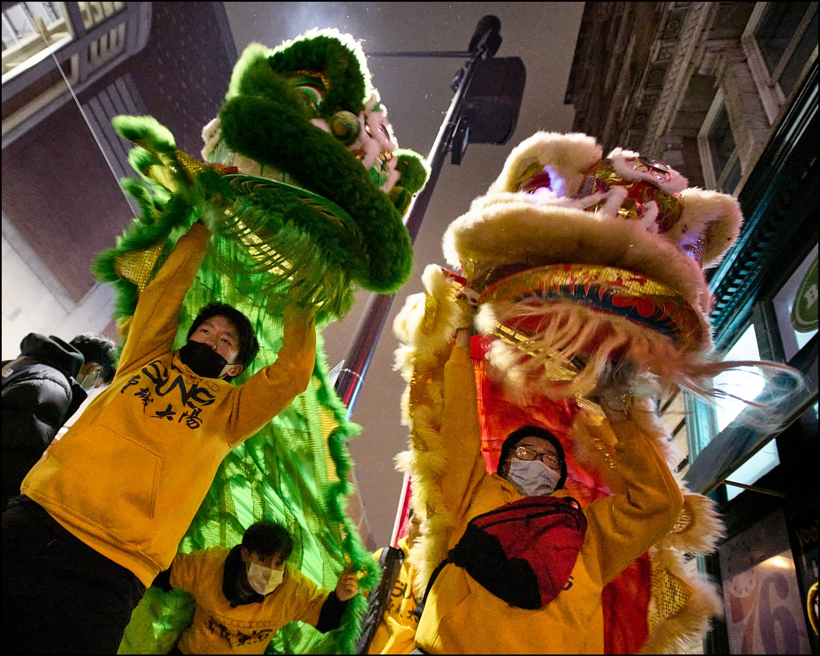 Lion Dancers, Philadelphia's Chinatown Lunar New Year