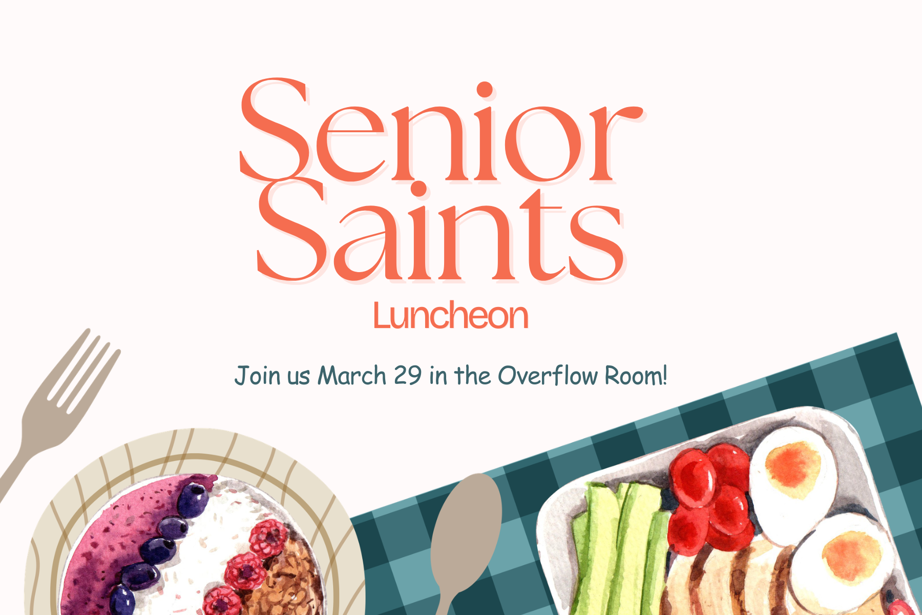 Senior Saints Luncheon