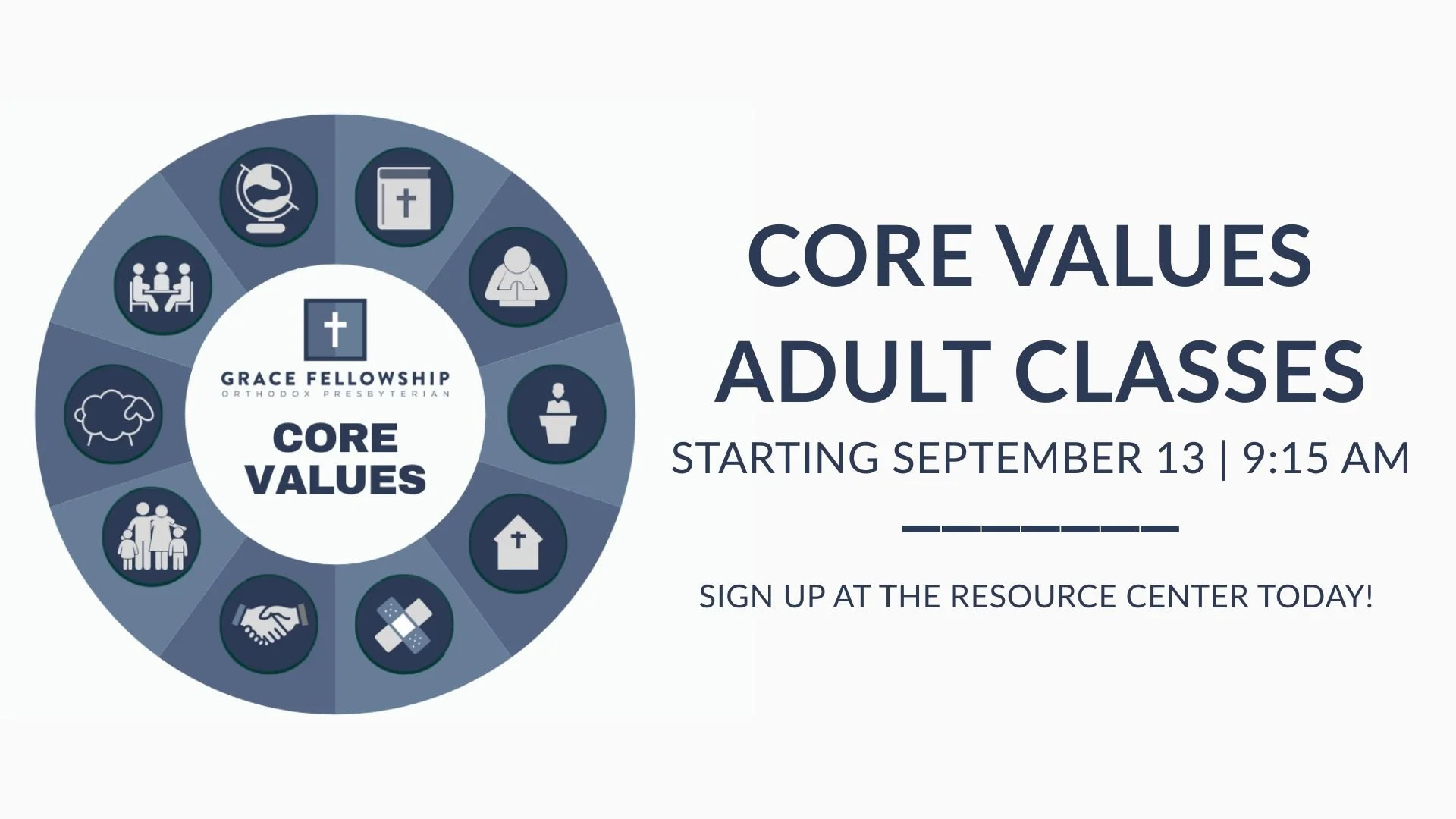 Core Values Adult Classes