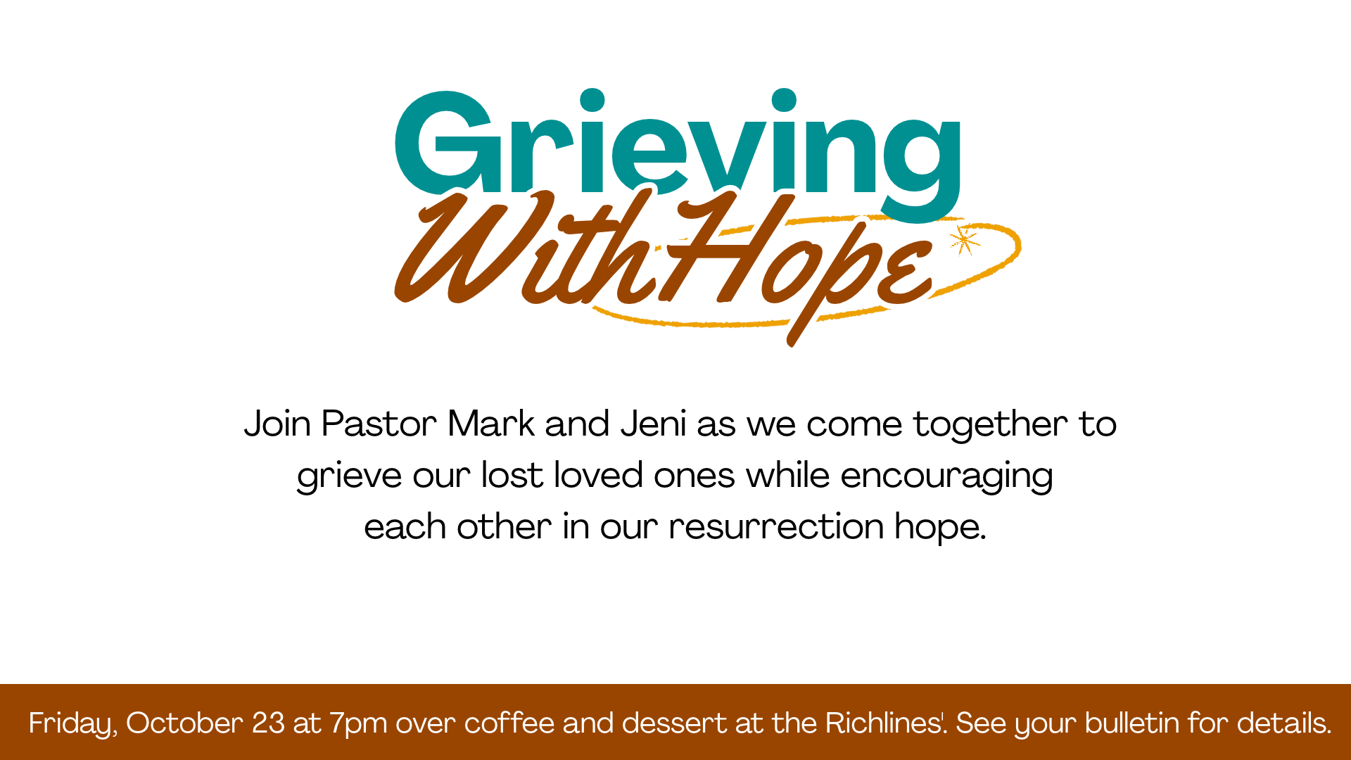 Grieving with Hope