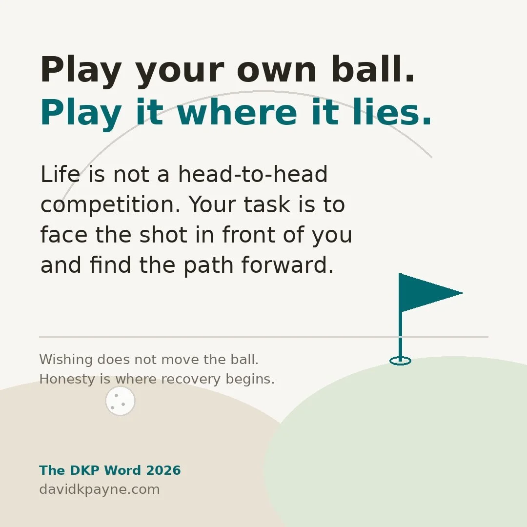 Play Your Own Ball