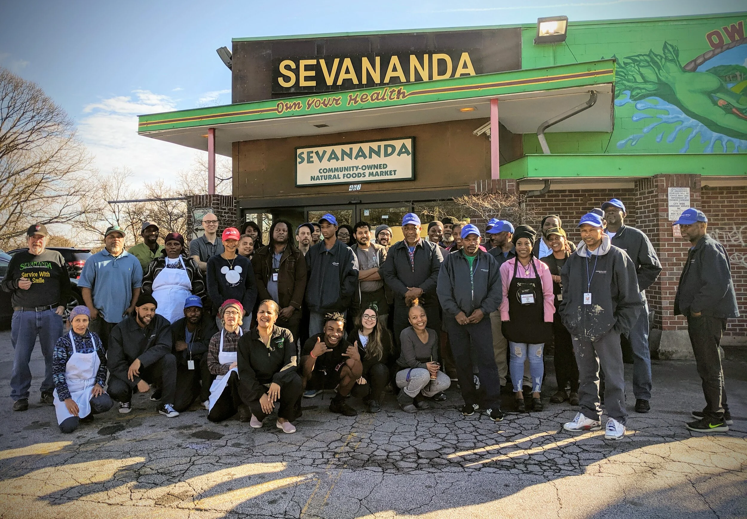Sevananda Cleans Up