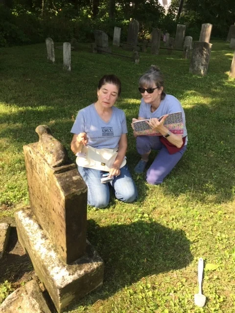 Reading a gravestone inscription