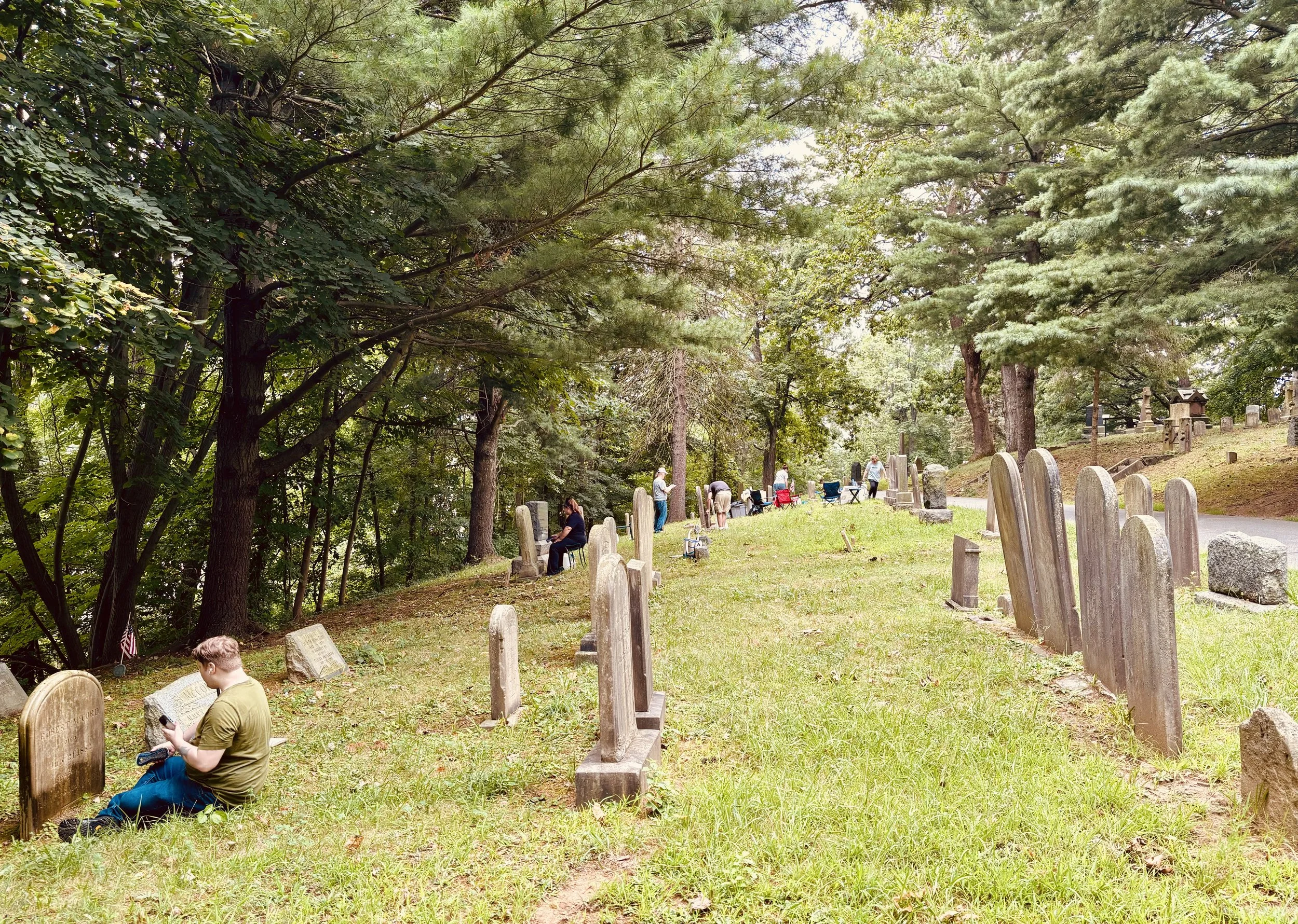 Gravestone Cleaning Workshop at Historic Dale Cemetery