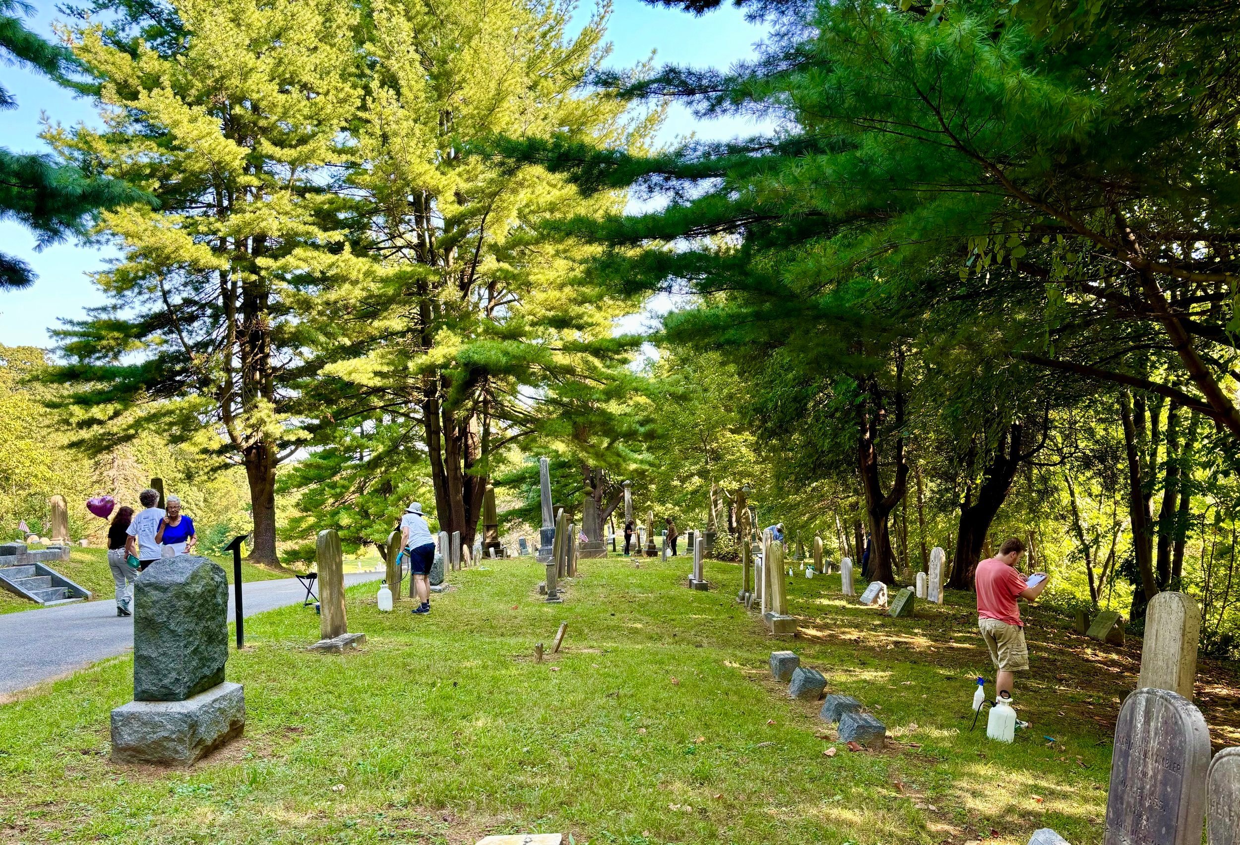 Gravestone Cleaning Workshop at Historic Dale Cemetery