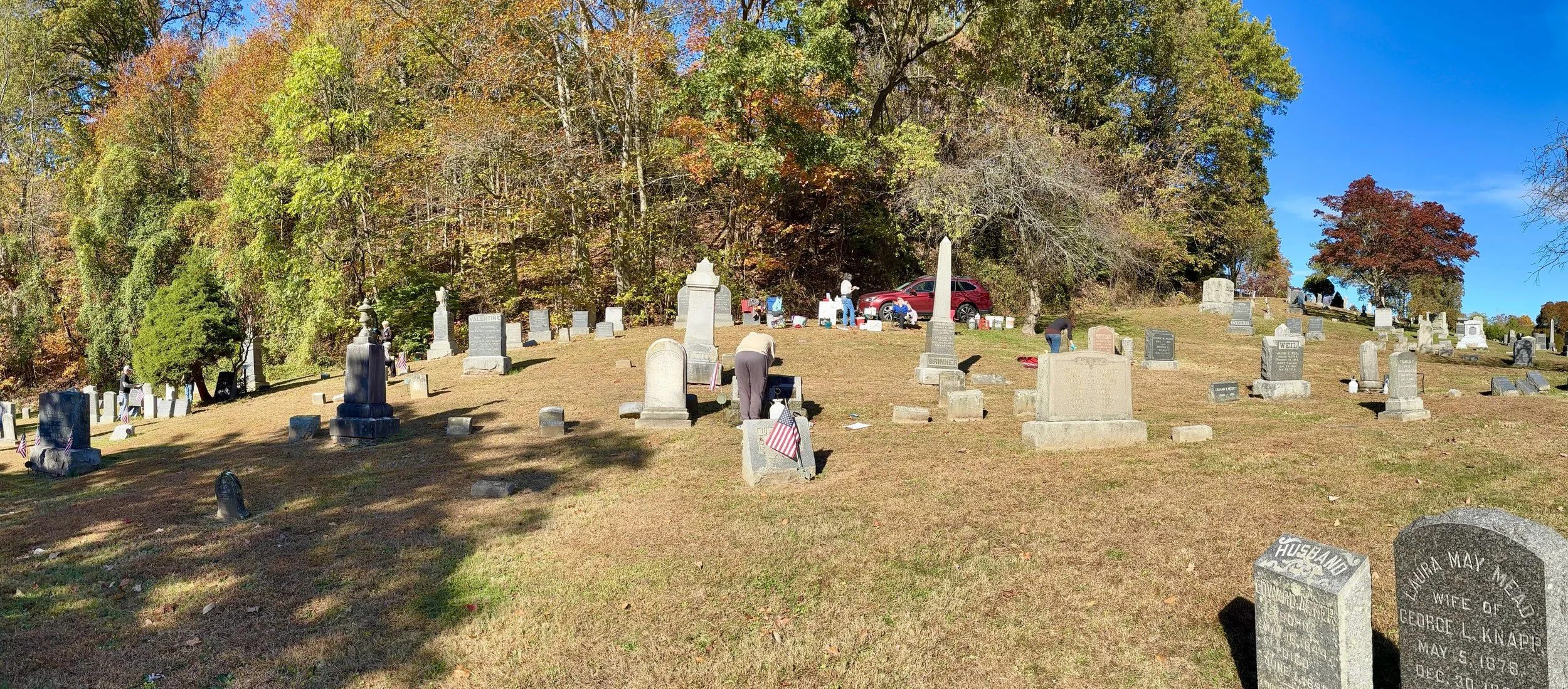 Gravestone Cleaning Workshop at Historic Dale Cemetery