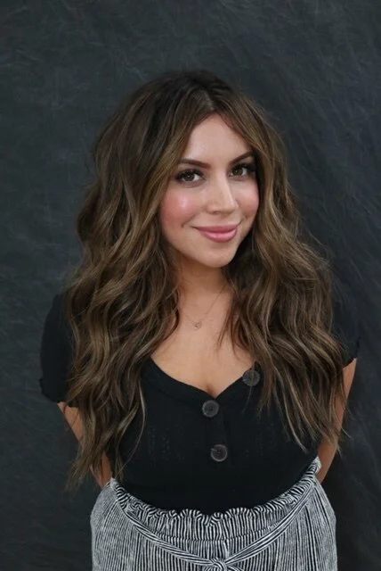 Natural Beaded Row Extensions | Before and After