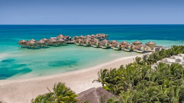 Mexico’s first over the water bungalows.