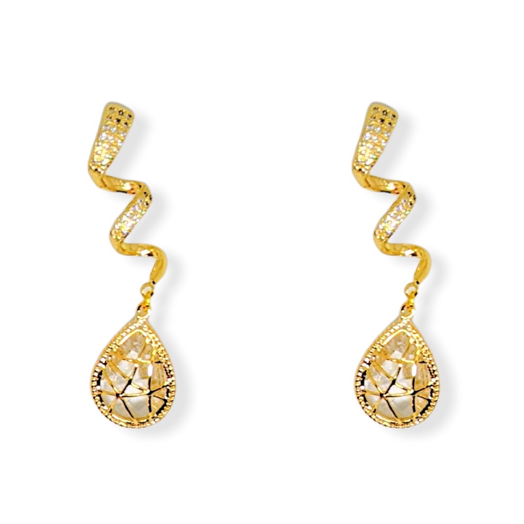 Kayla Heart Earrings | Ariel Taub Luxury Accessories — ARIEL TAUB