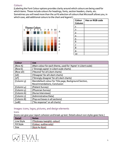 New Template: Style Guide Template! — Eval Academy