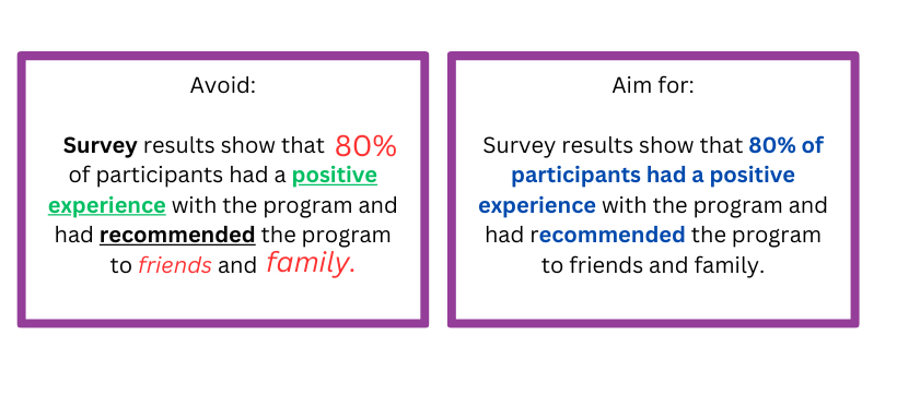 New Infographic: 10 Tips For Designing Quality Reports! — Eval Academy