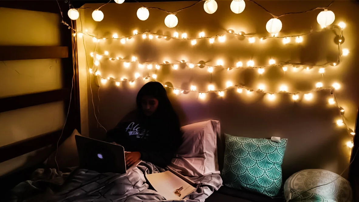 Where do you feel warm? 