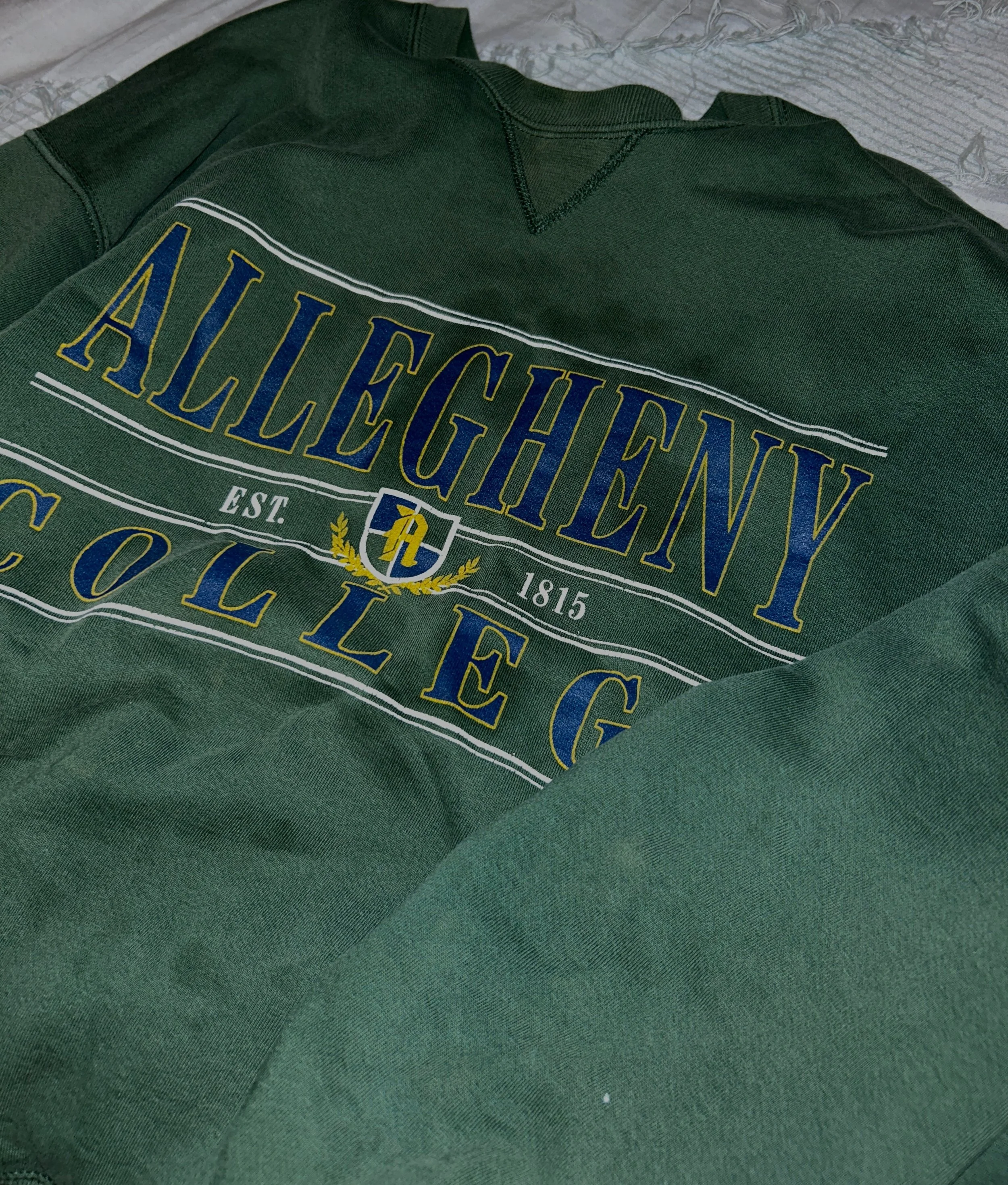 A daughter, her mother, and an old green sweatshirt