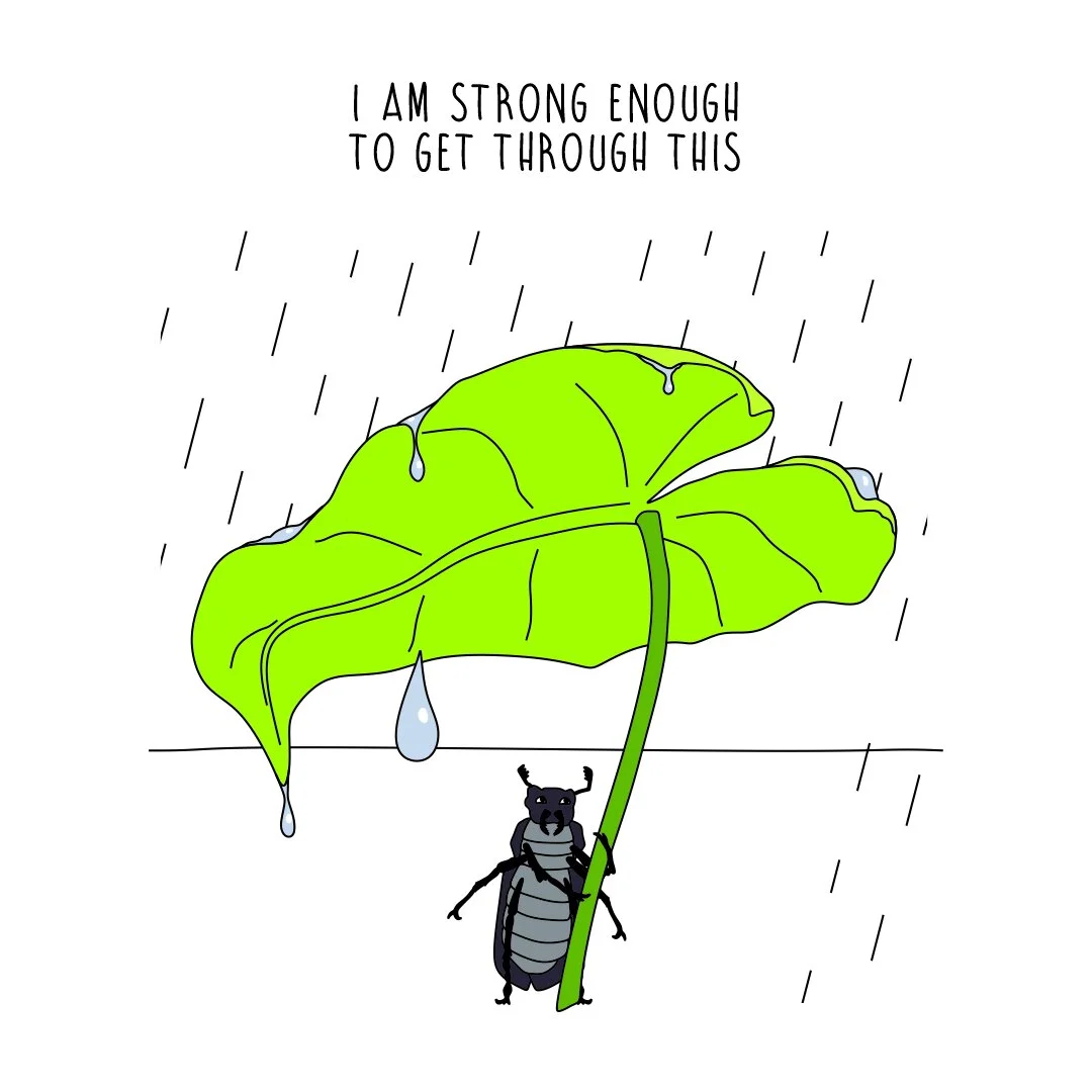 I am strong enough to get through this - square.jpg