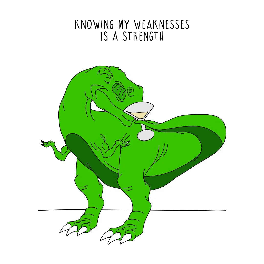 Knowing my weaknesses is a strength - square.jpg