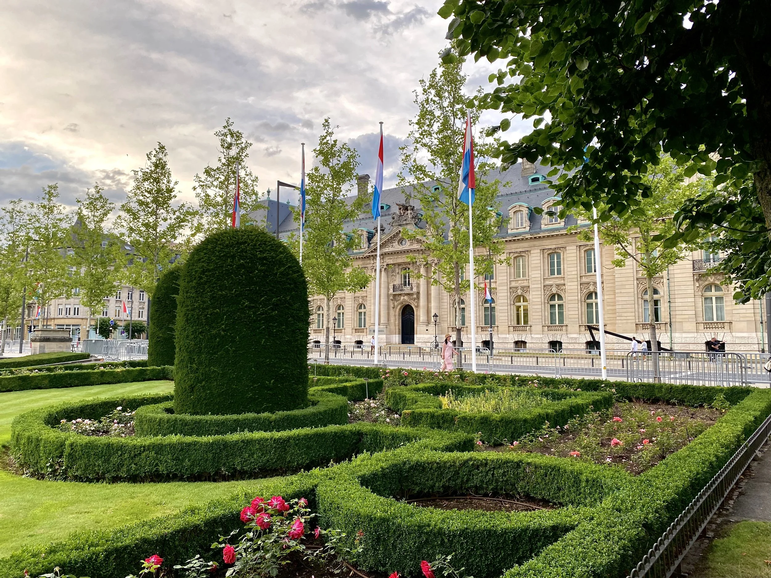 Luxembourg is a City Amidst Trees
