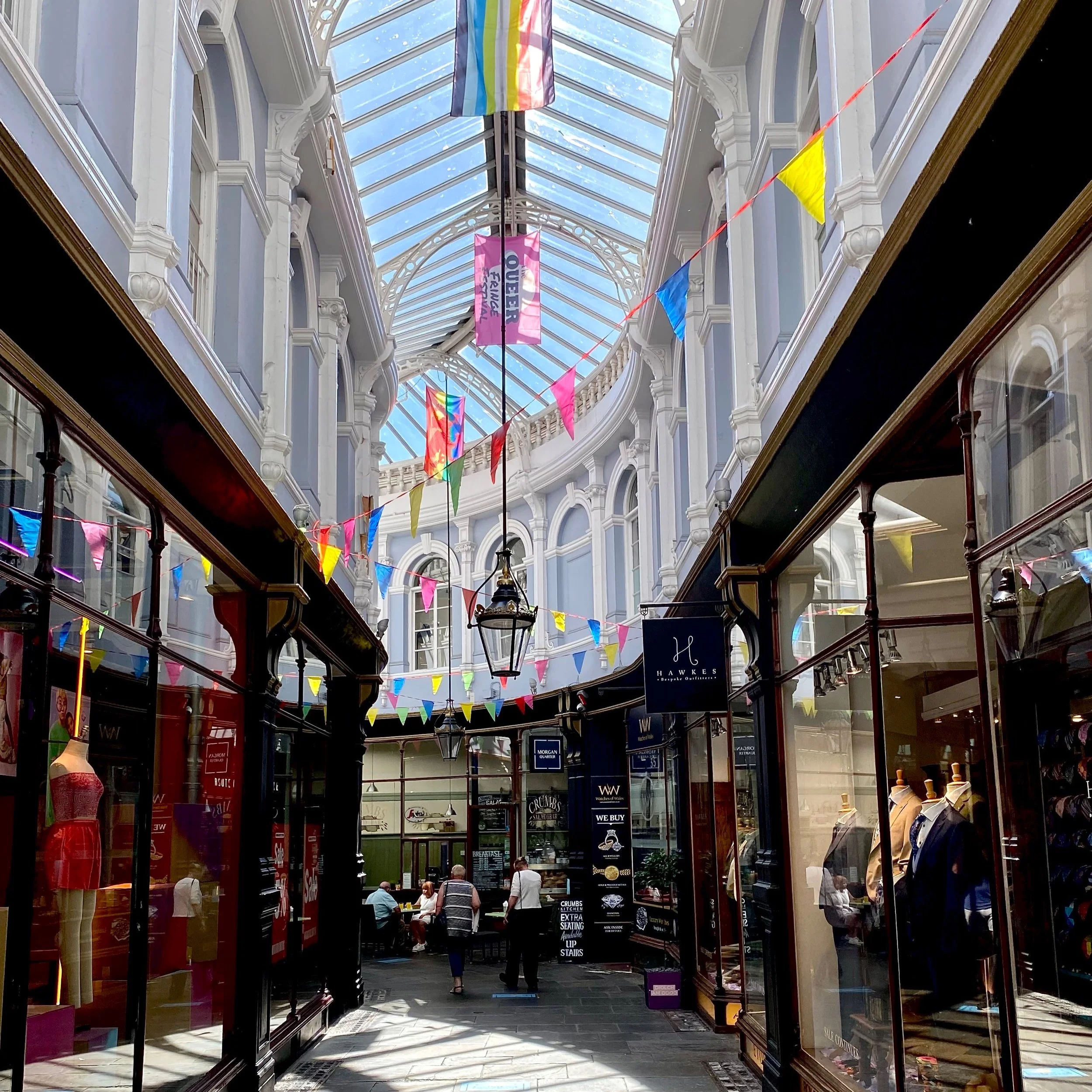 Cardiff is the City of Shopping Arcades