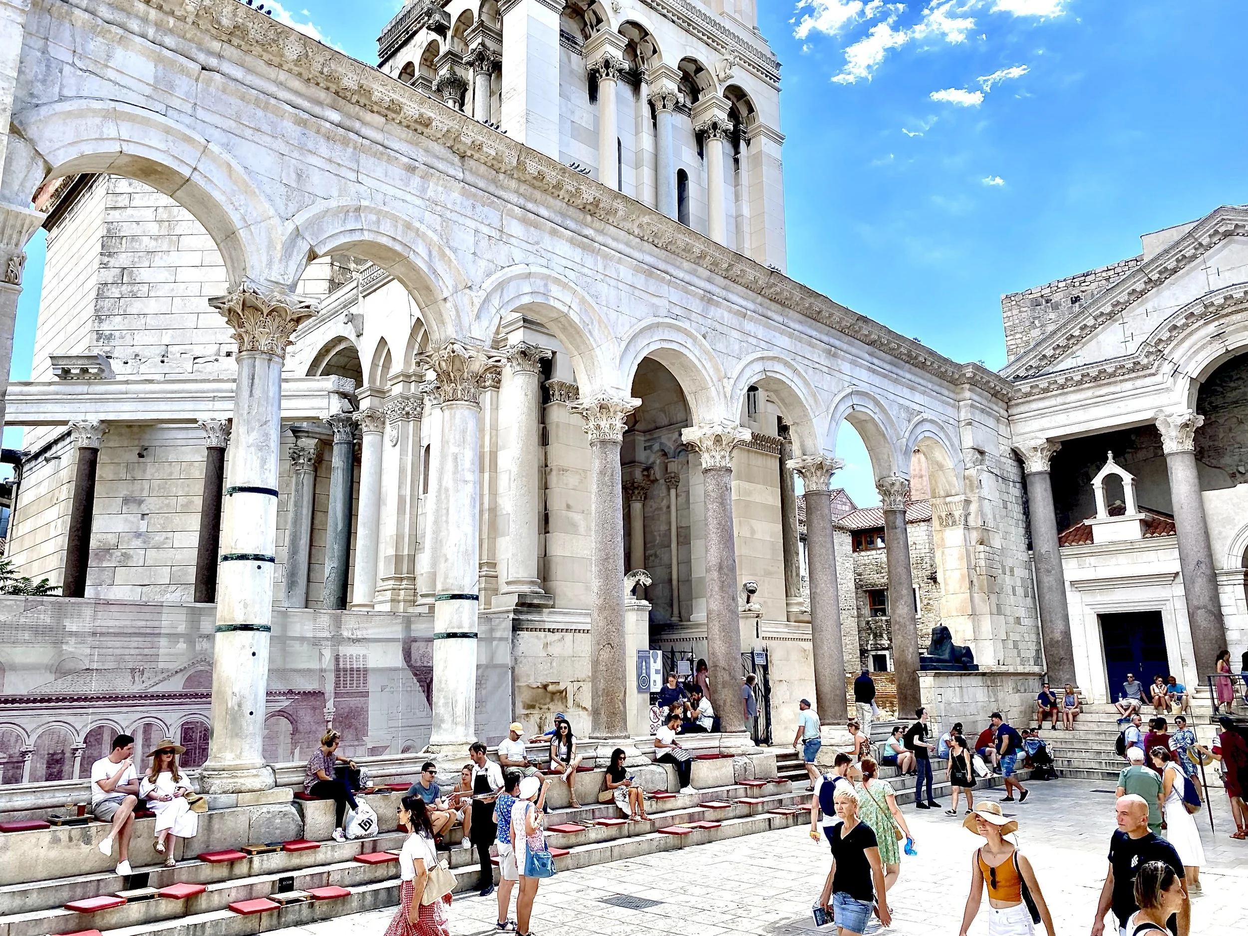 Live Among Roman Ruins in Split