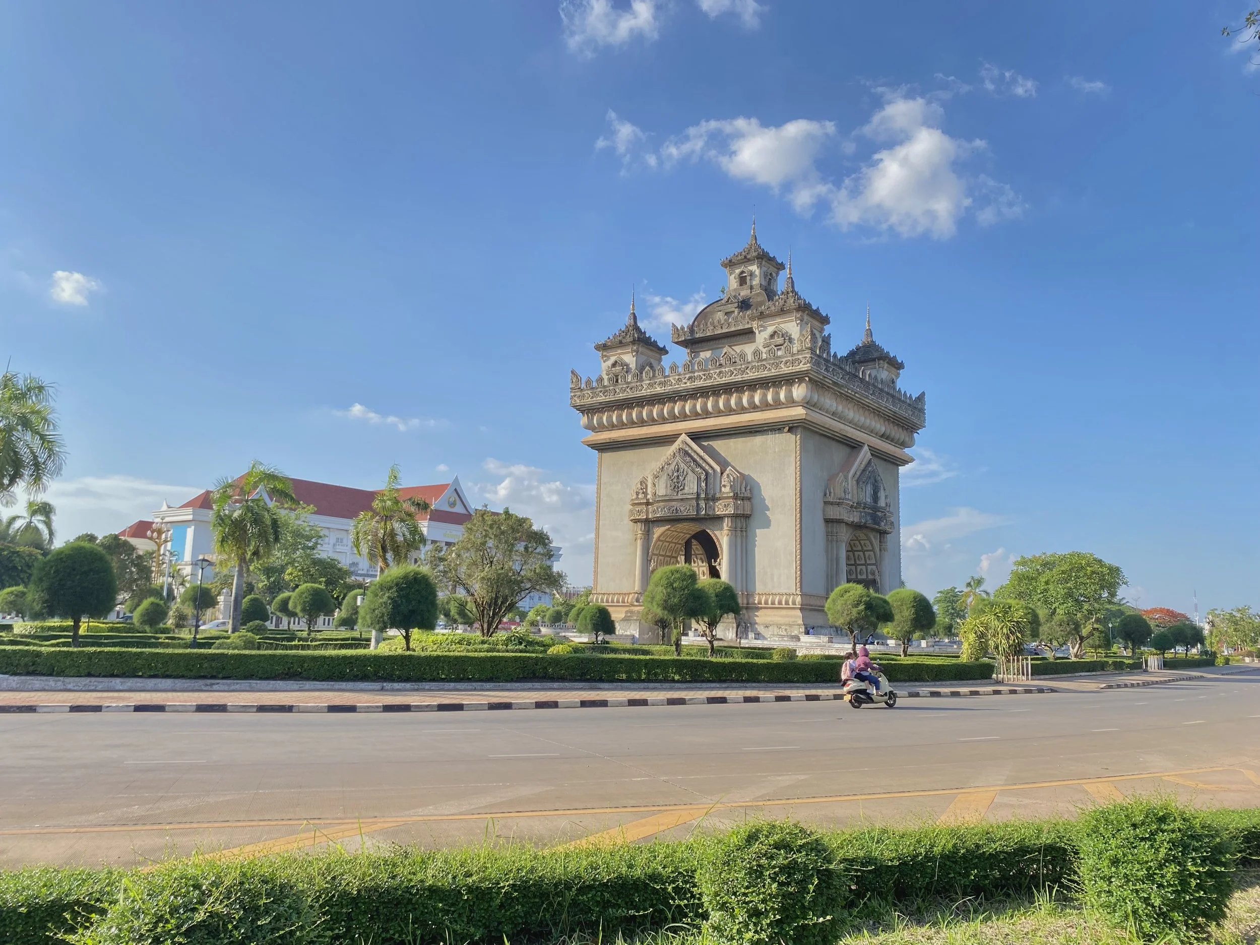 Leave Vientiane for Transit
