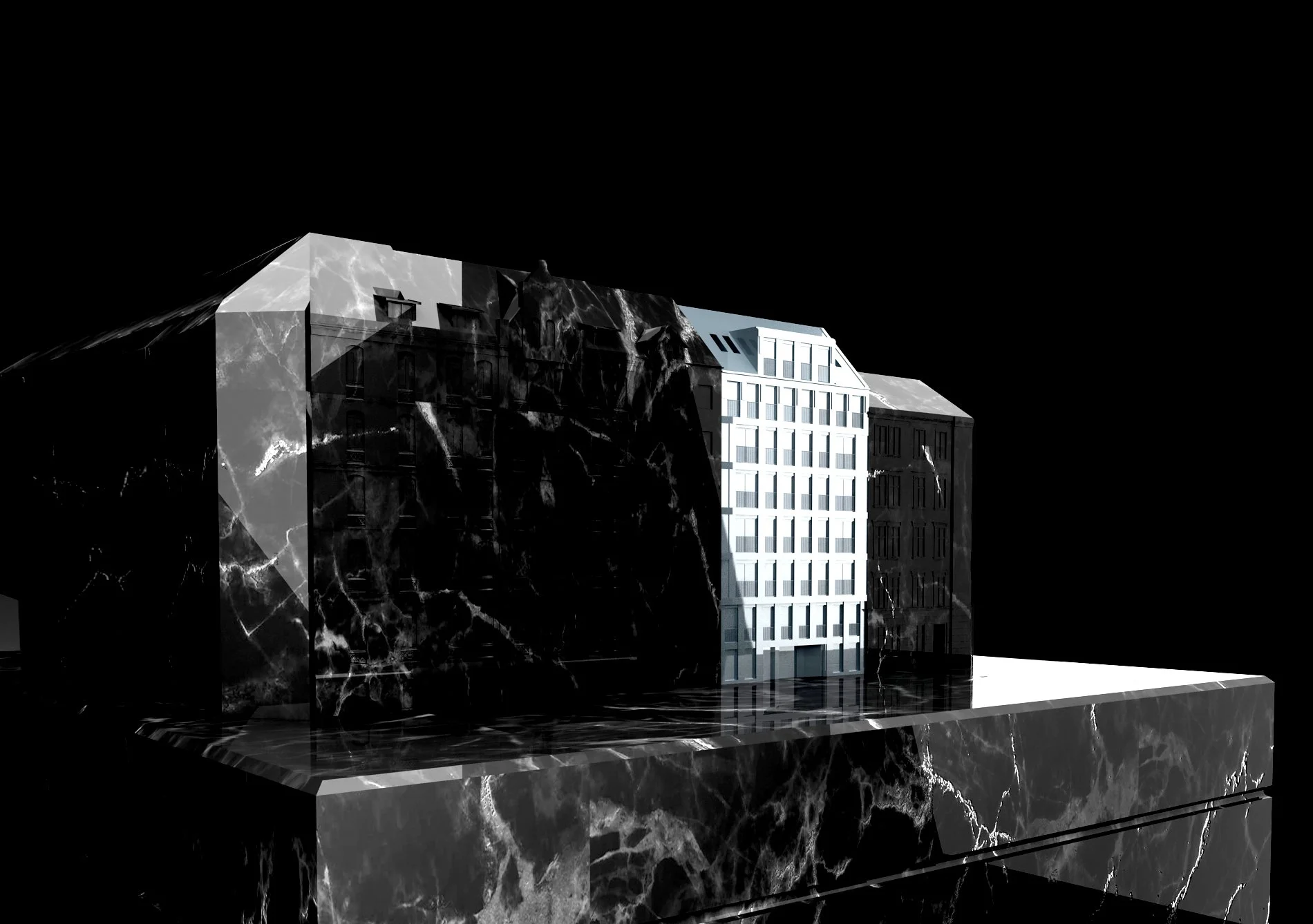 WOHN + GESCHÄFTSGEBÄUDE PAULINENPLATZ