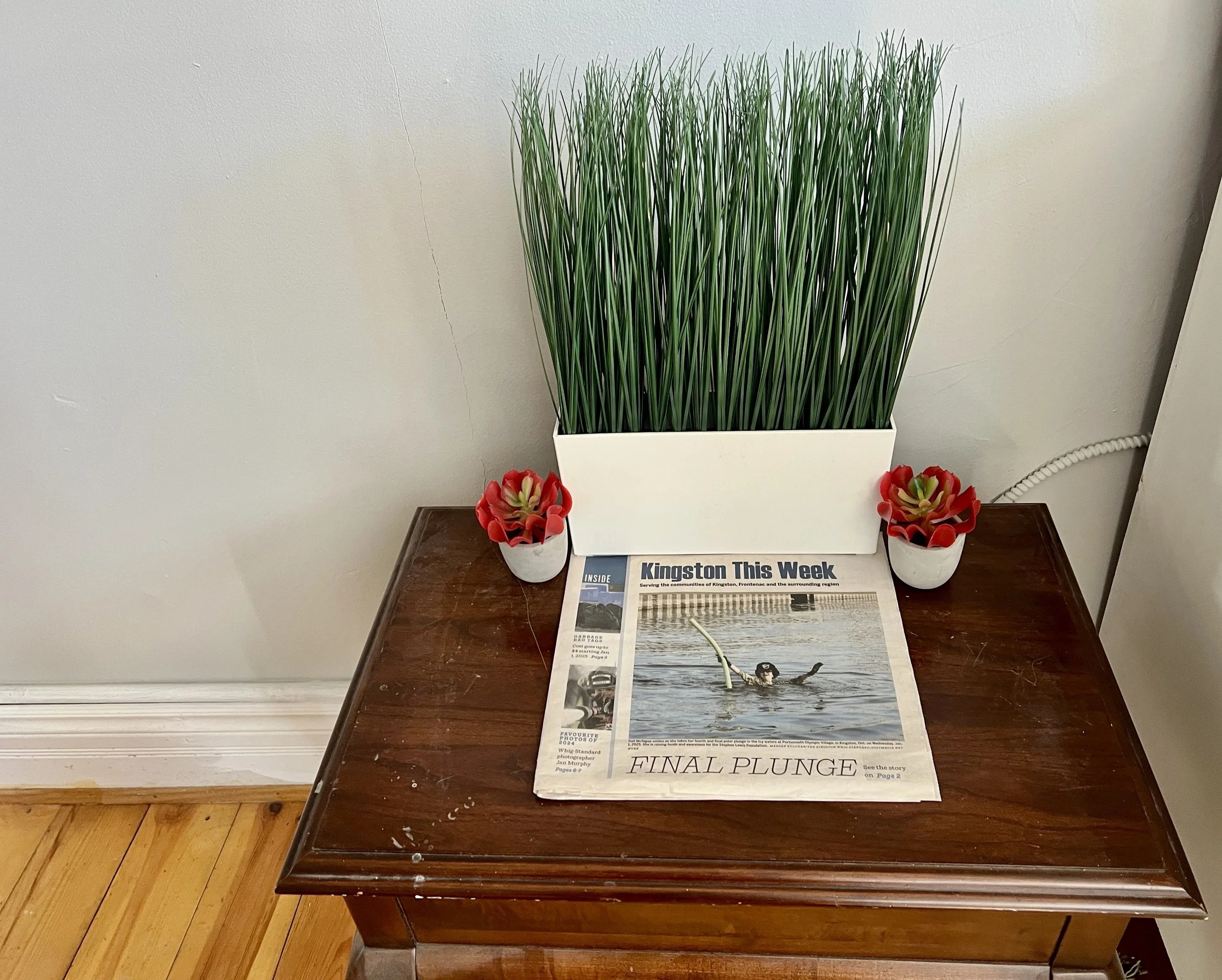 ON WHAT PASSES FOR STAGING