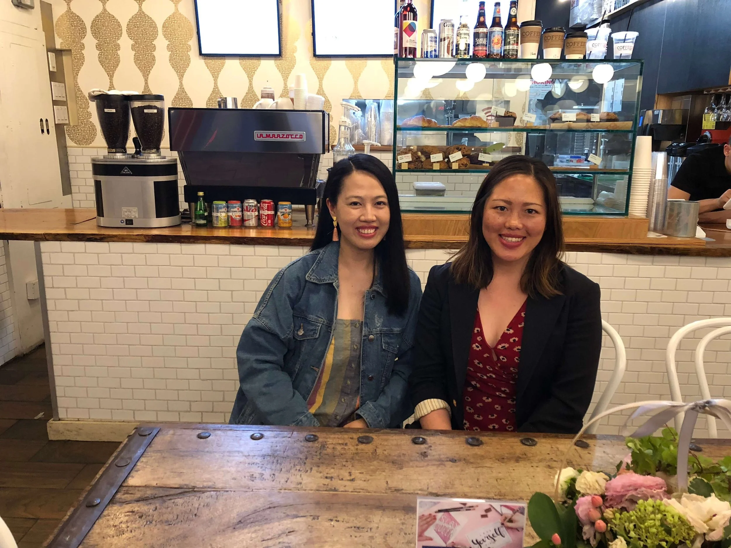 PbP Steering Committee member, Hai Yen, with Lin