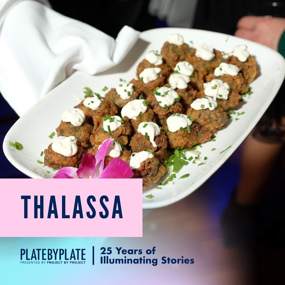 We&rsquo;re pleased to introduce @thalassanyc as our next vendor at this year&rsquo;s Plate by Plate!

Thalassa stands for &ldquo;the sea&rdquo; in Greek. 🌊

They pride themselves in serving only the freshest dishes and source their seafood from Gre