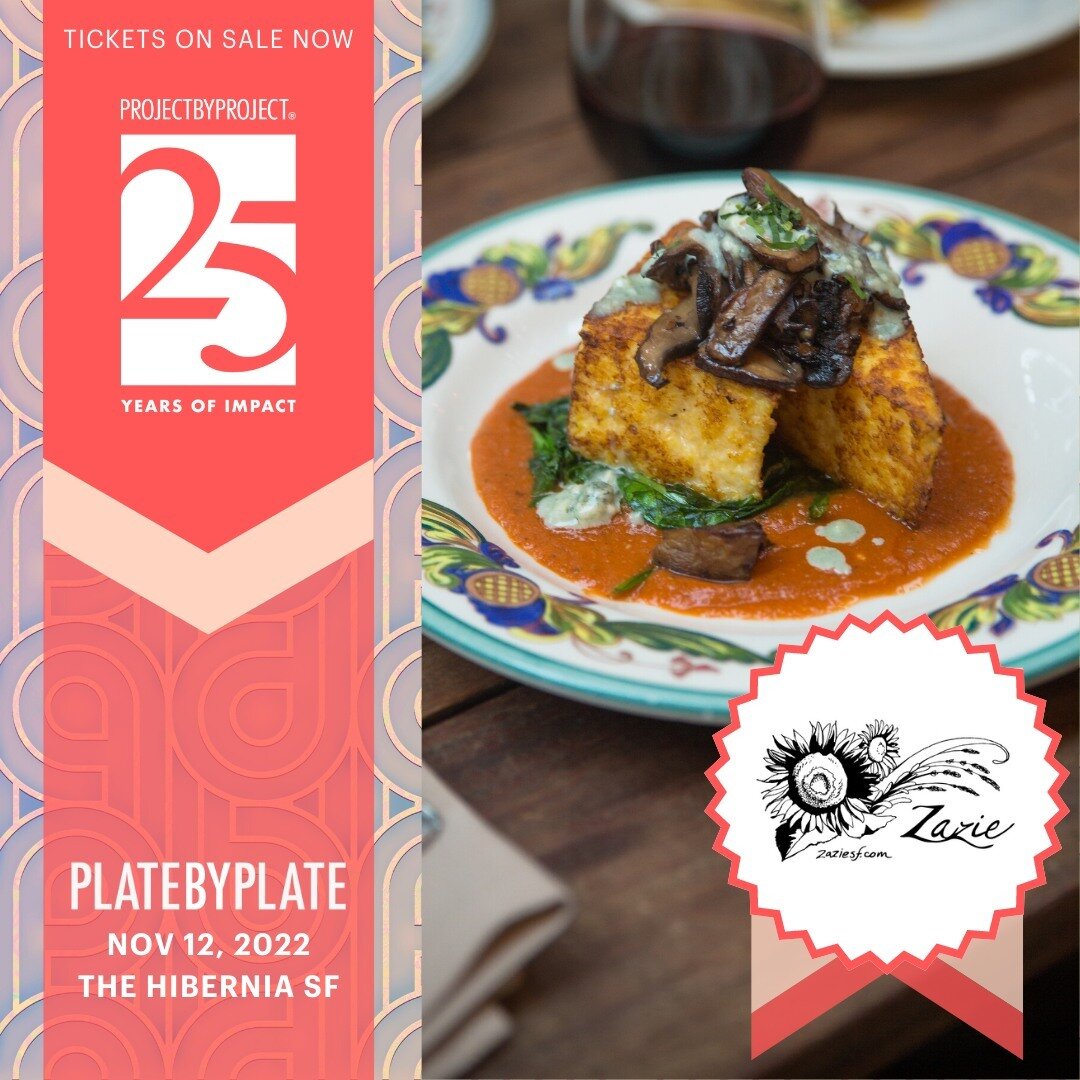 Overjoyed to announce our new restaurant partner, @zazie_sf making their debut at Plate by Plate 2022! Zazie was opened in Cole Valley in 1992 by Catherine Opoix, who named her neighborhood bistro after the Louis Malle film Zazie dans le Metro. Speci