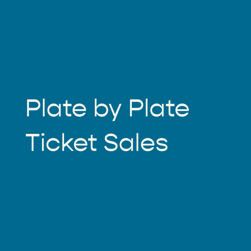 Plate by Plate 2025 Ticket Sales