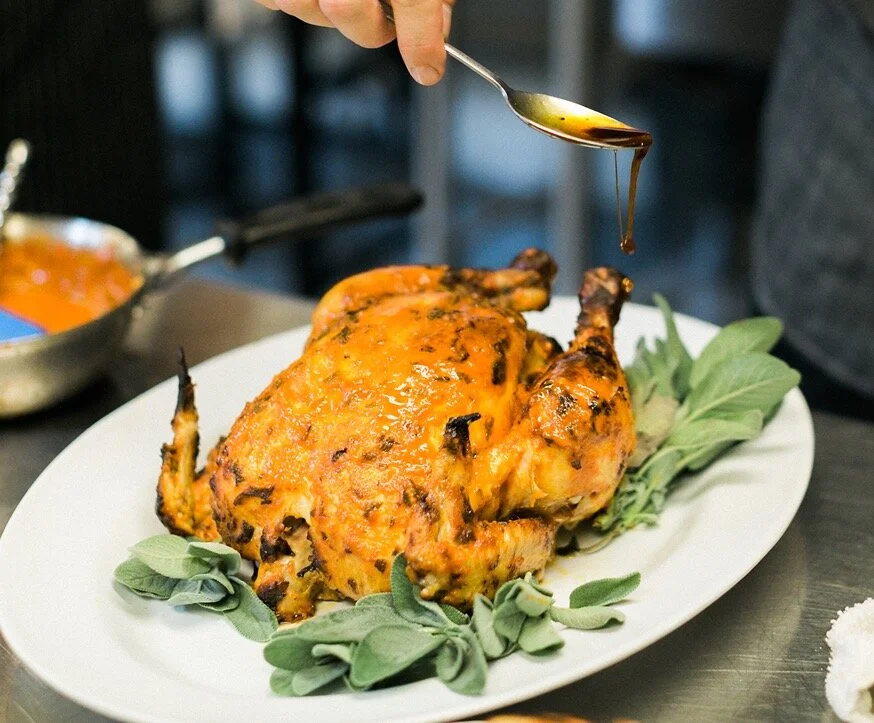 Sriracha Sage Roasted Chicken