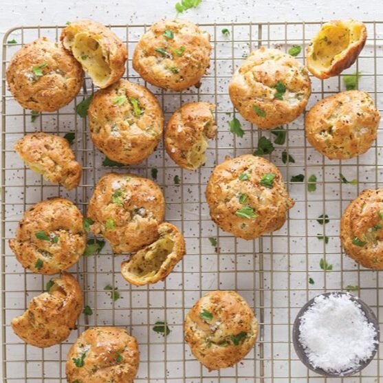 Celery Gruyère Gougères