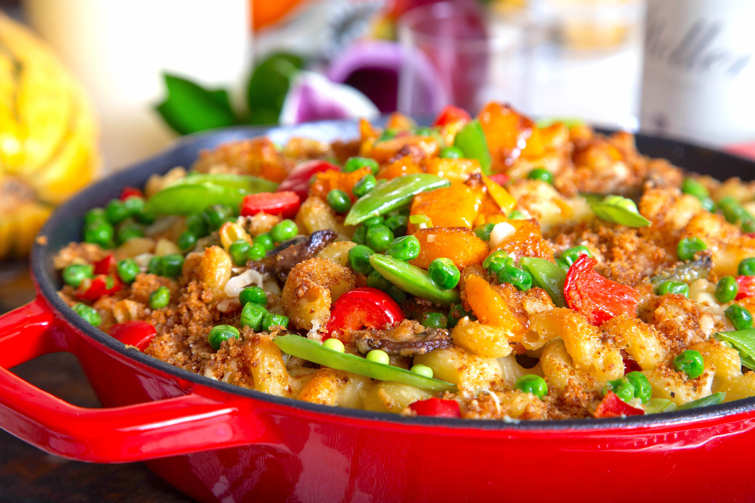 Pasta Primavera Mac 'N Cheese