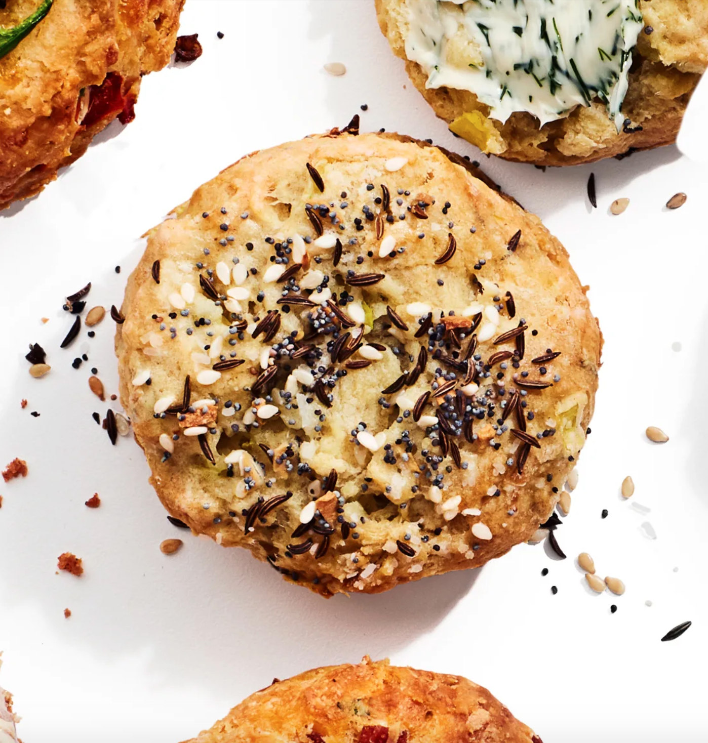 Everything Bagel Biscuits