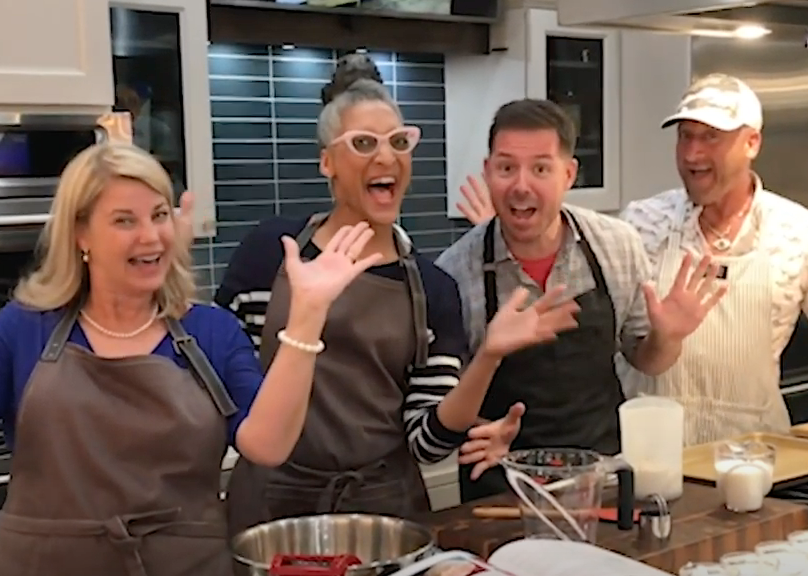 Biscuit Buddies: Chef Carla Hall and Chadwick Boyd