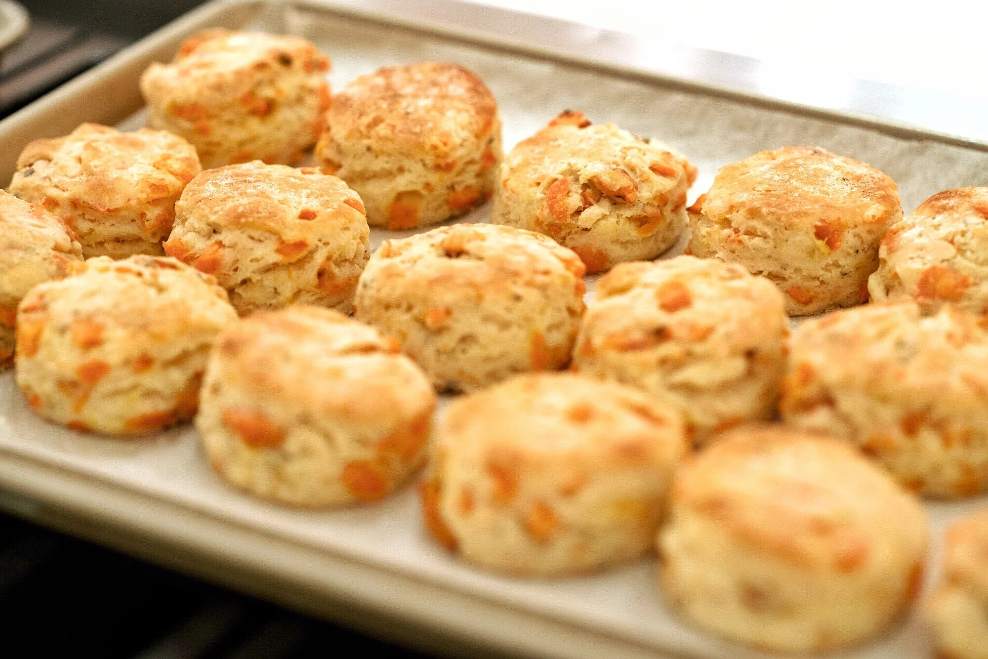 Carrot Sage Biscuits