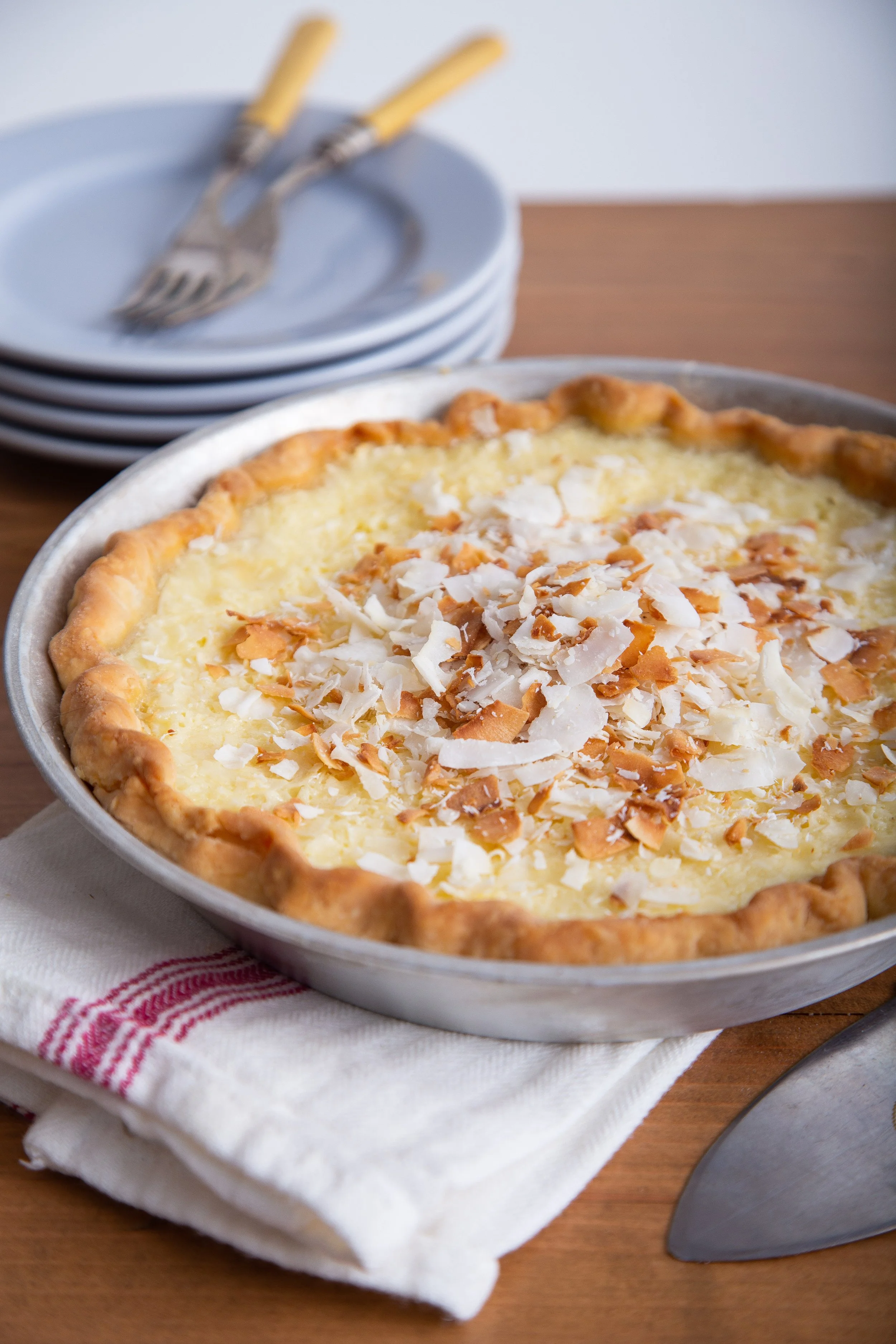 Coconut Custard Pie