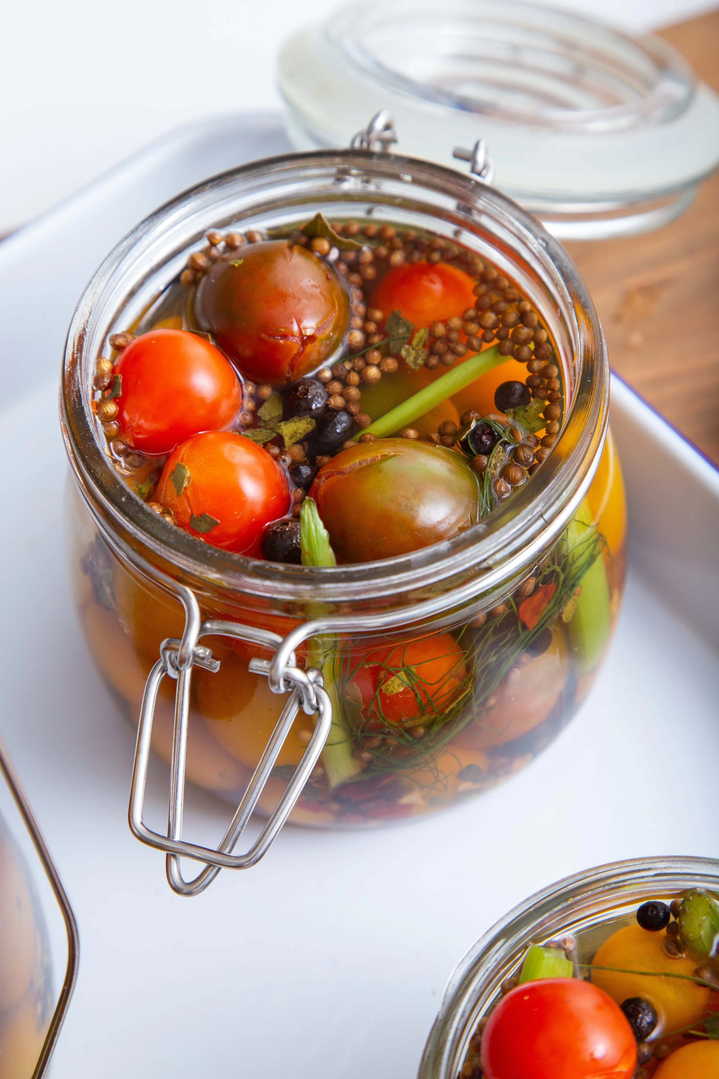 Pickled Cherry Tomatoes