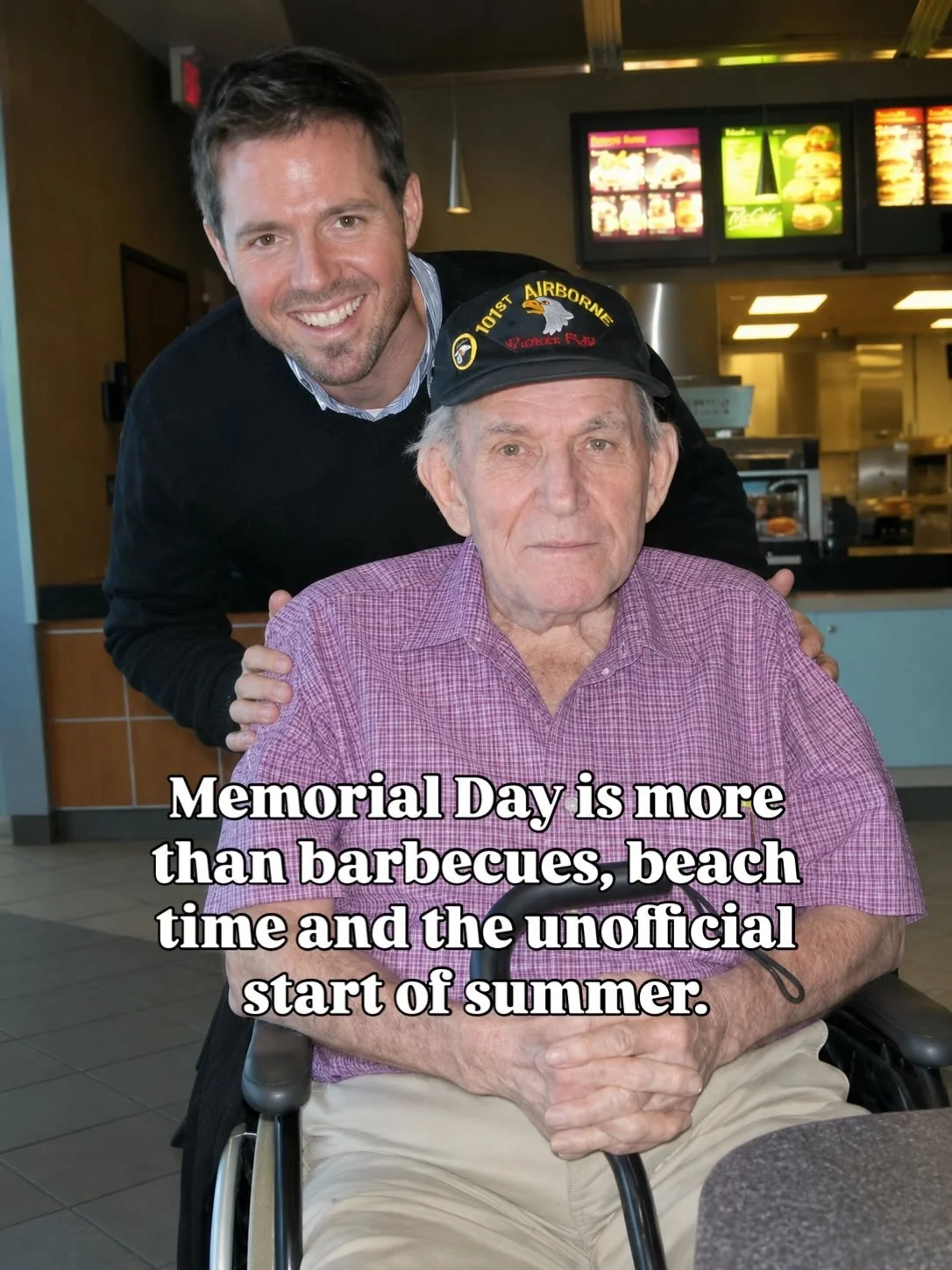 Memorial Day is more than barbecues, beach and pool days, and the unofficial start of summer. At its heart, the day asks us to remember the women and men who died in service to this country and the cost of the freedoms we move through every day.

Tod