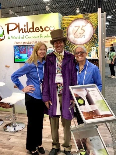 Boulder Botanicals candy man loved our coconut!