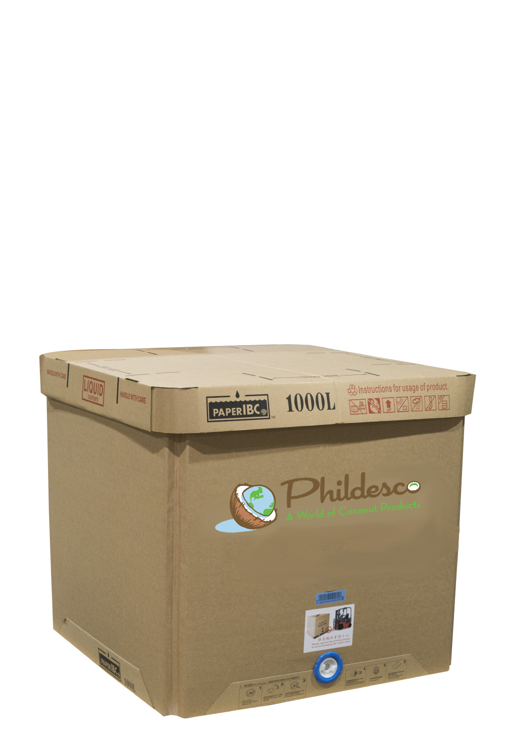 Phildesco® Inc 1000L Tote